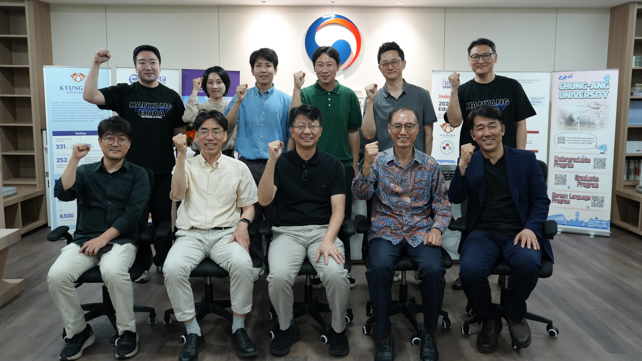 Kegiatan Indonesia Korean Education Fair 2026 yang diselenggarakan oleh UNIE